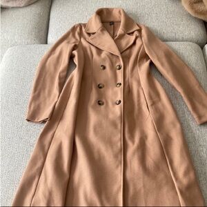 Camel/Khaki long coat